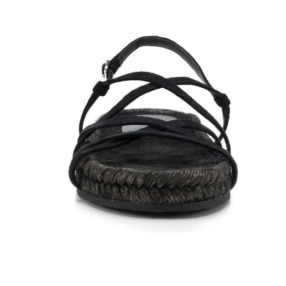 Brochu Walker Dawson black strappy gladiator fisherman espadrille sandals New. 9 - Picture 4 of 14